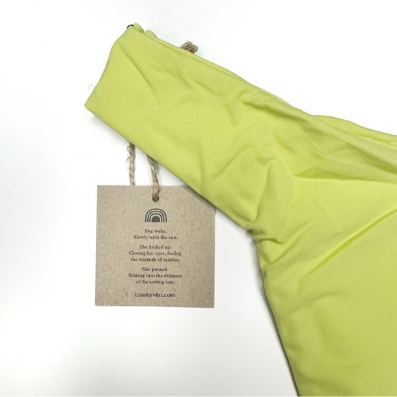 TOAST SWIM x Free People Bikini Bottom in Paradise Green Sz M - Picture 7 of 8